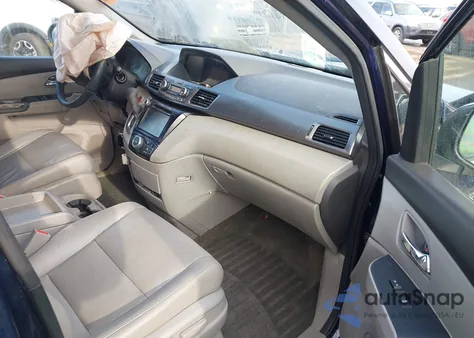 2017 Honda Odyssey Ex-L из США, поврежденный, VIN 5FNRL5H62HB024253